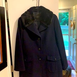 Talbots women’s winter coat. Fur lining is detachable